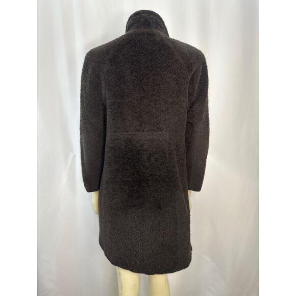 Vintage Studio by Searle Alpaca wool coat brown size medium - Picture 9 of 12